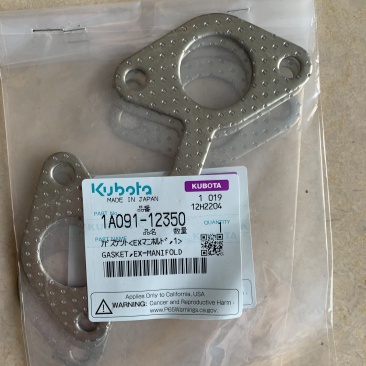 GASKET;EX-MANIFOLD 1A091-12350